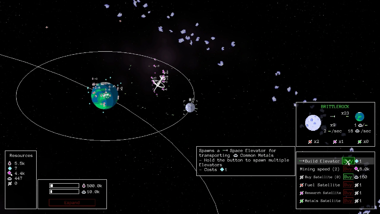 Screenshot of the game Starvester