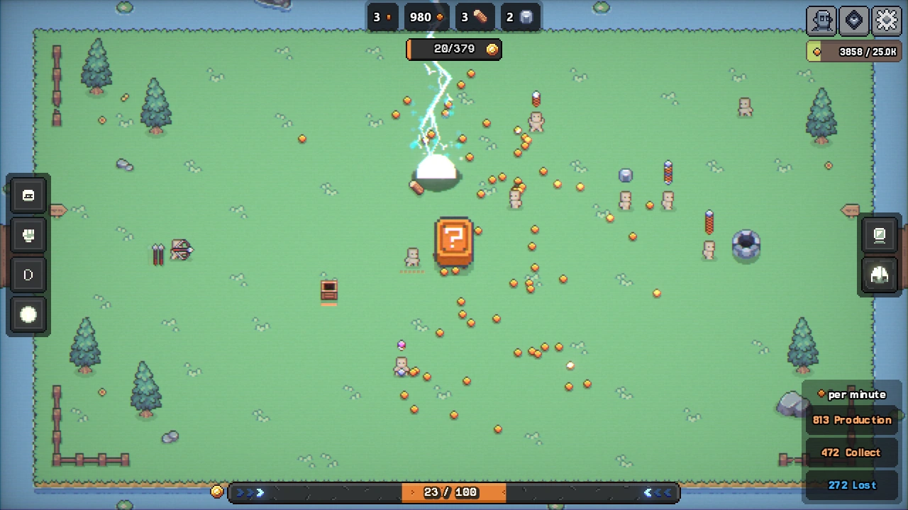 Screenshot of the game Rock Island