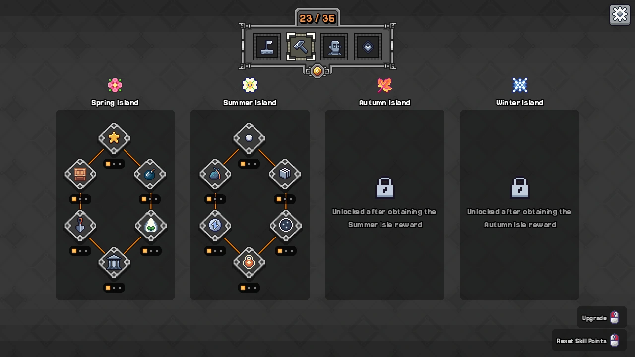 Screenshot of the game Rock Island