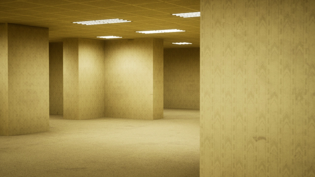 Screenshot of the game Escape the Backrooms