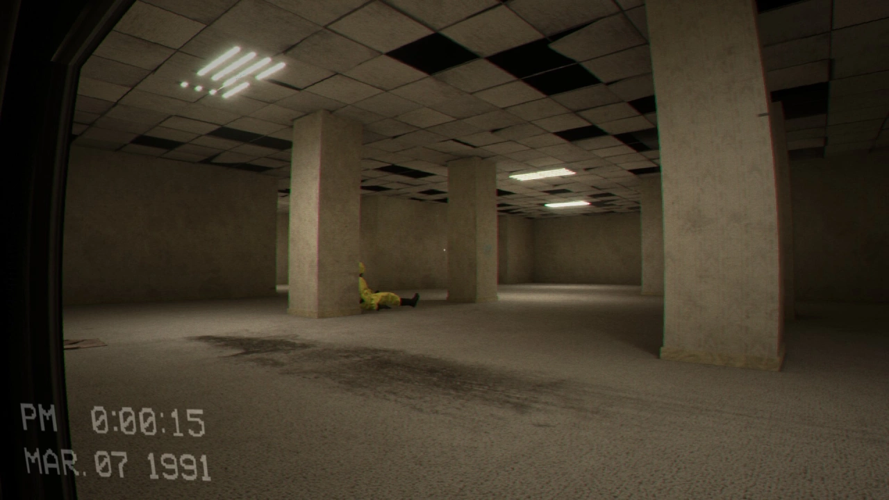 Screenshot of the game Escape the Backrooms