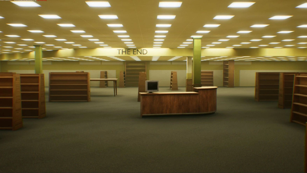 Screenshot of the game Escape the Backrooms