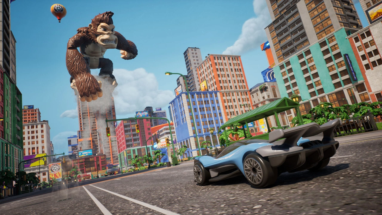 Screenshot of the game HOT WHEELS Infinite Rush