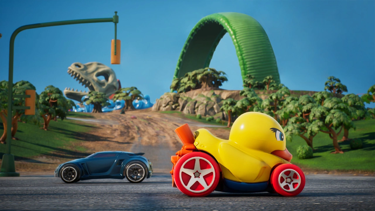 Screenshot of the game HOT WHEELS Infinite Rush