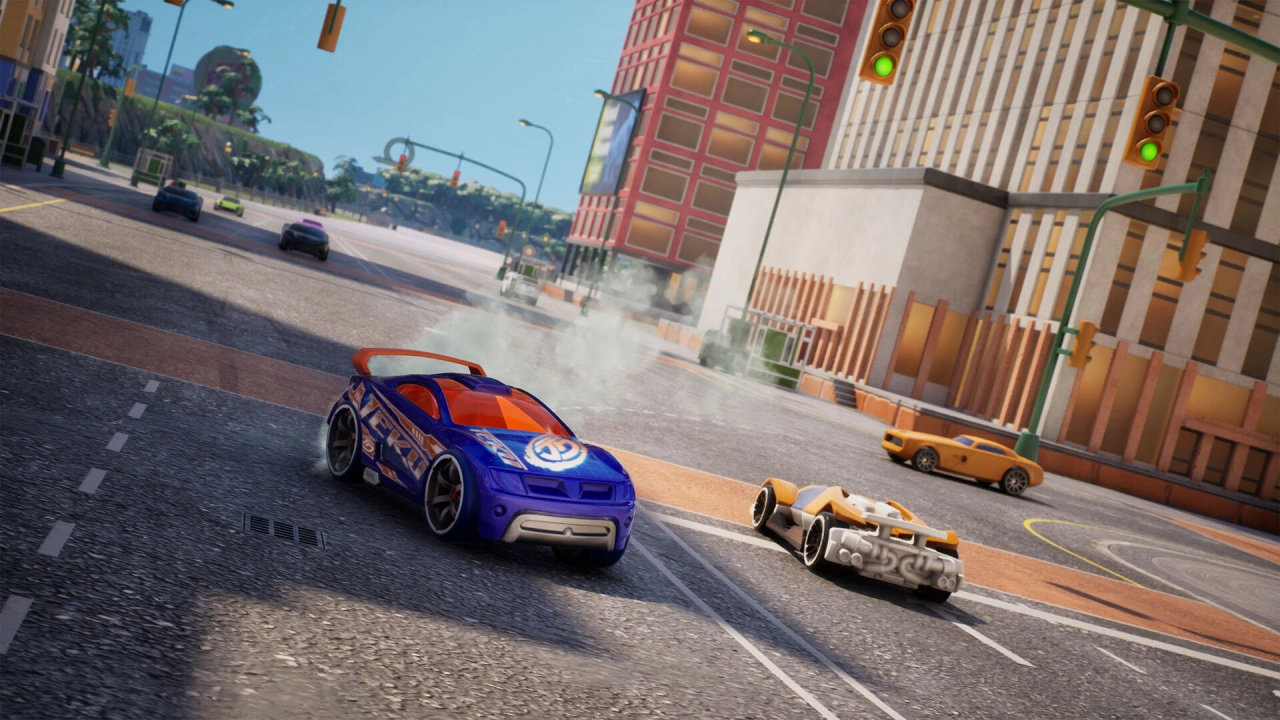 Screenshot of the game HOT WHEELS Infinite Rush
