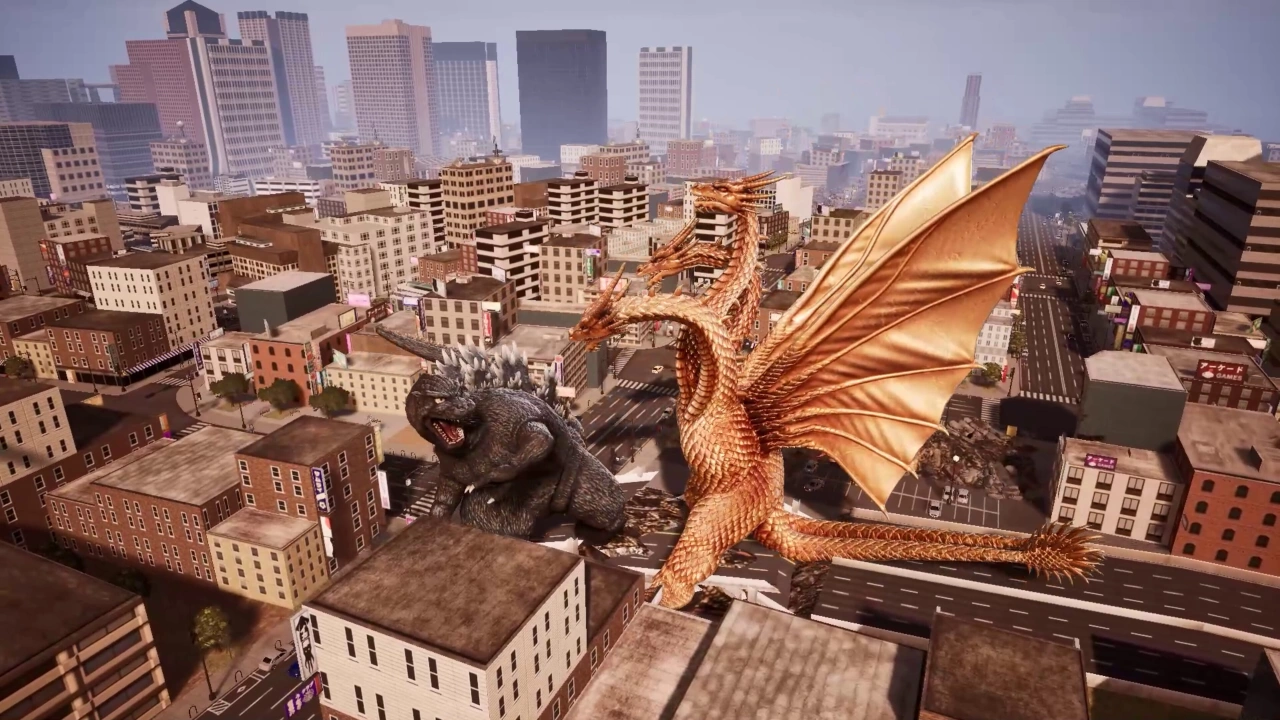 Screenshot of the game Godzilla: Destroy All Monsters Melee Remastered