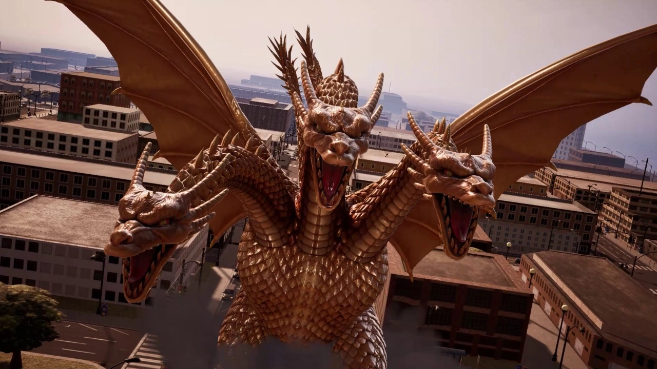 Screenshot of the game Godzilla: Destroy All Monsters Melee Remastered