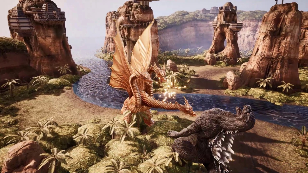 Screenshot of the game Godzilla: Destroy All Monsters Melee Remastered