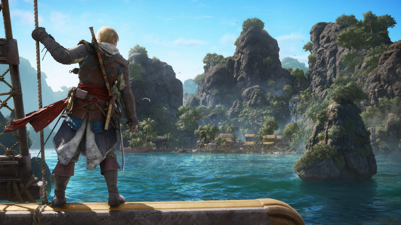 Screenshot of the game Assassins Creed Black Flag Resynced