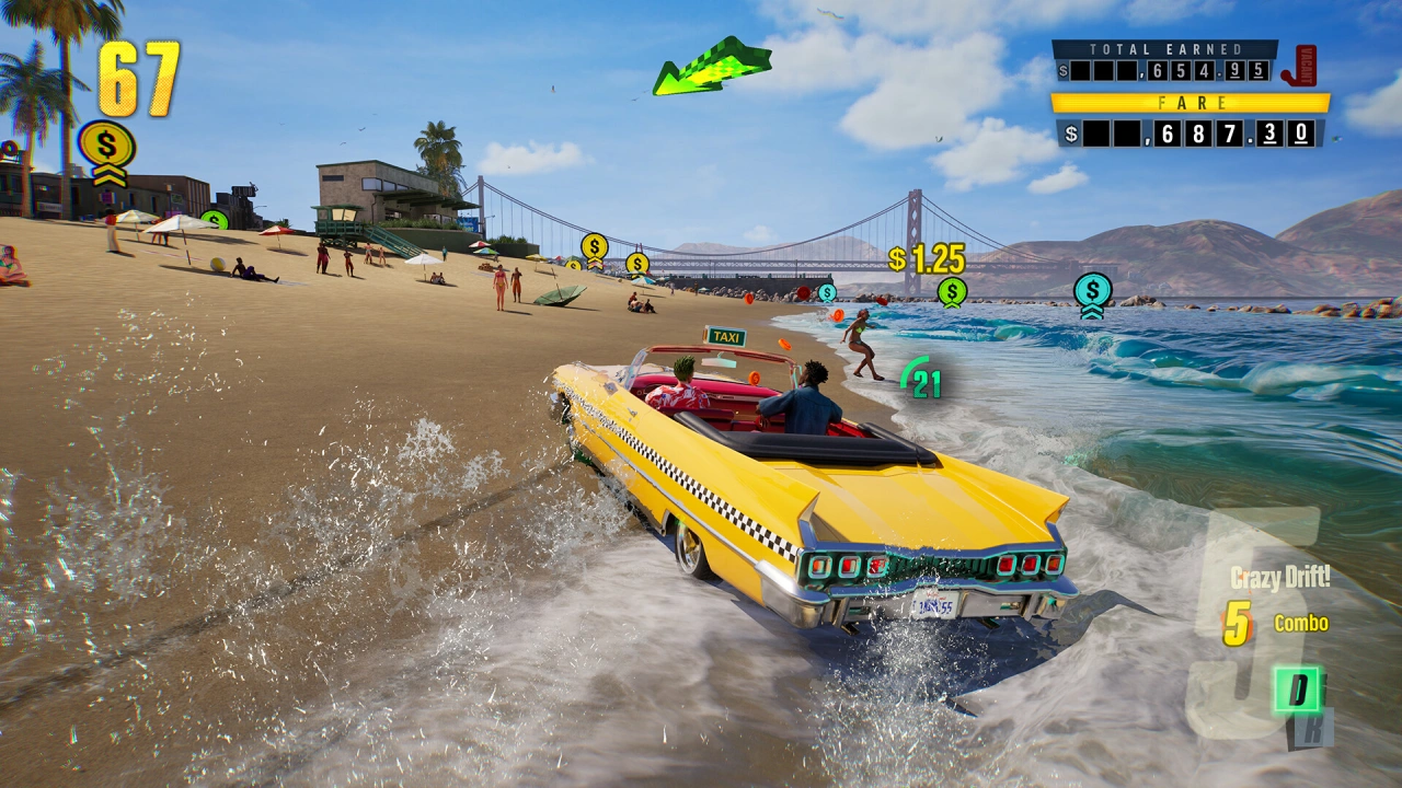 Foto do jogo Crazy Taxi: World Tour