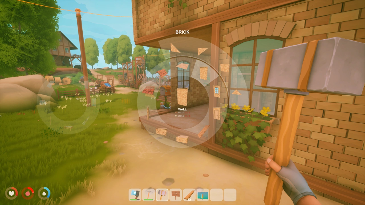 Screenshot of the game Solarpunk
