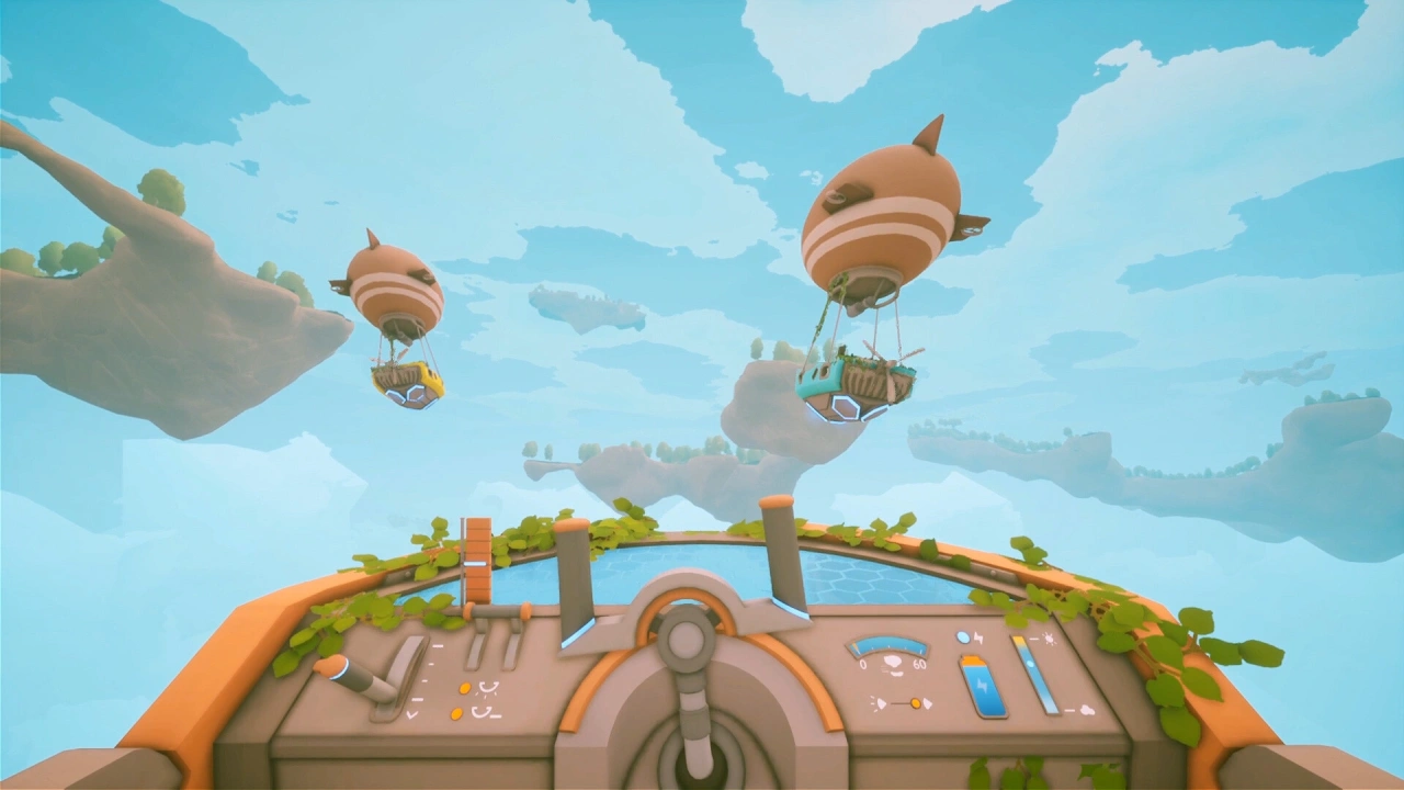 Screenshot of the game Solarpunk