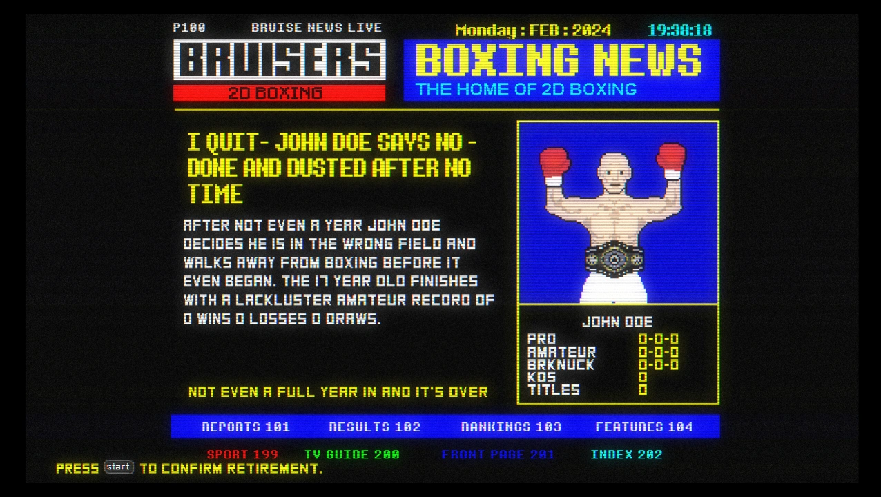 Foto do jogo Bruisers 2D Boxing