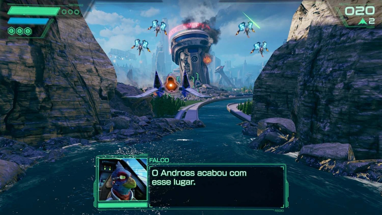 Foto do jogo Star Fox