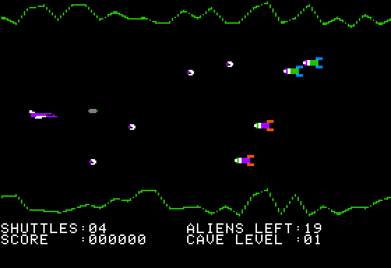 Screenshot of the game Cavern Crusader