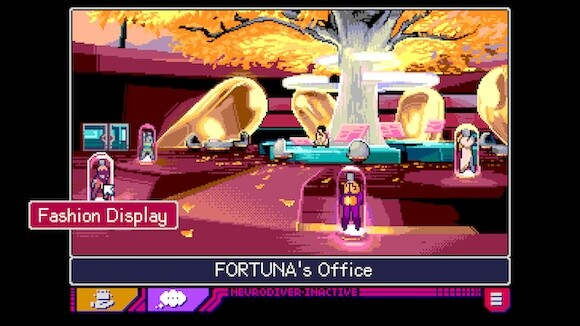 Screenshot of the game Read Only Memories: Neurodiver