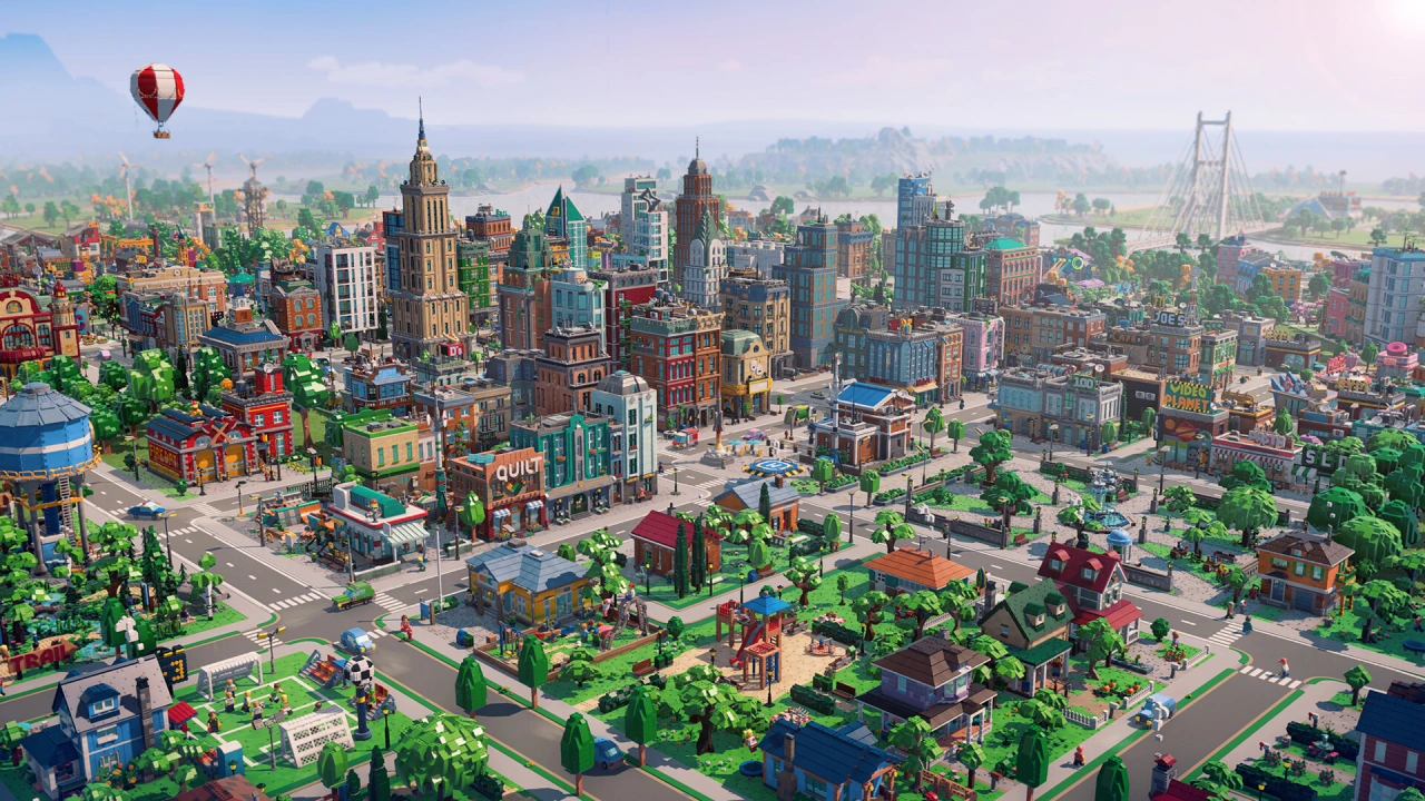 Screenshot of the game LEGO Skylines