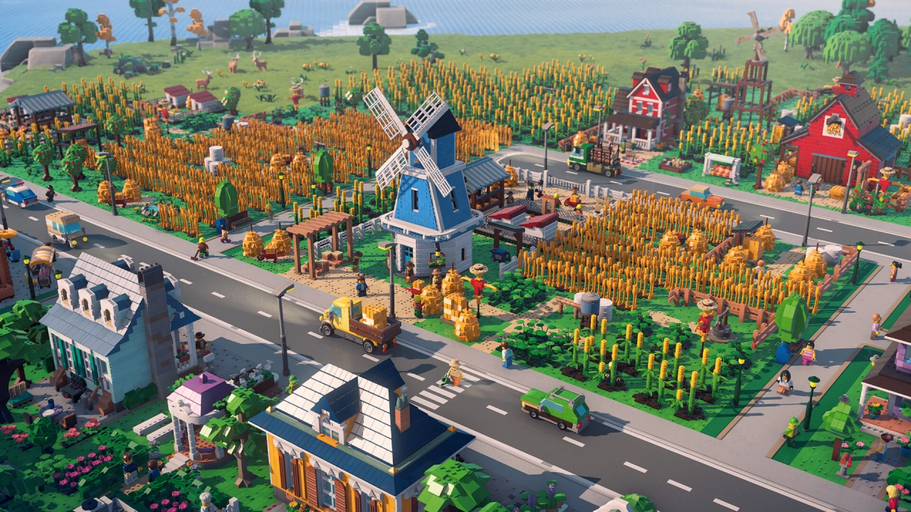 Screenshot of the game LEGO Skylines