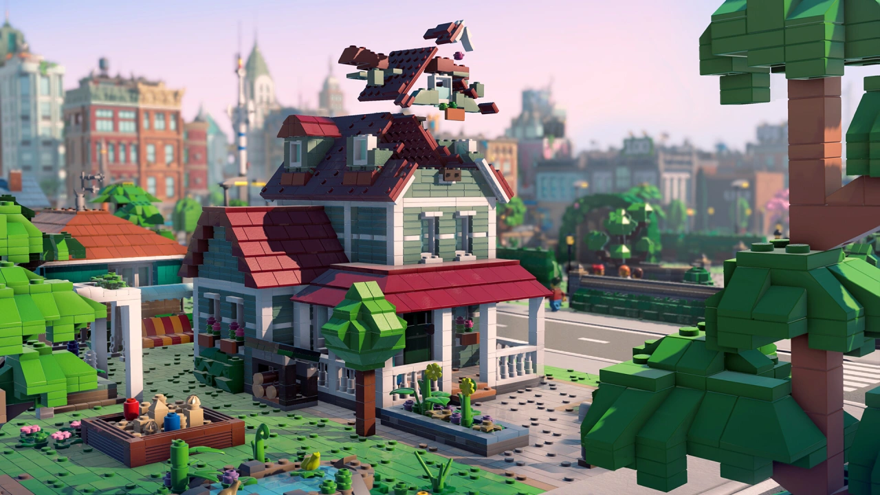 Screenshot of the game LEGO Skylines