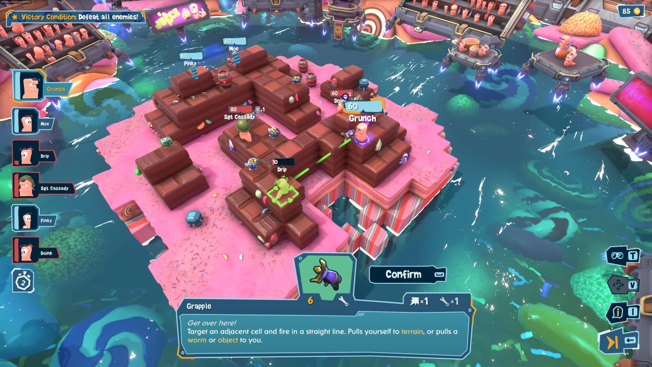 Foto do jogo Worms: Galactic Tactics