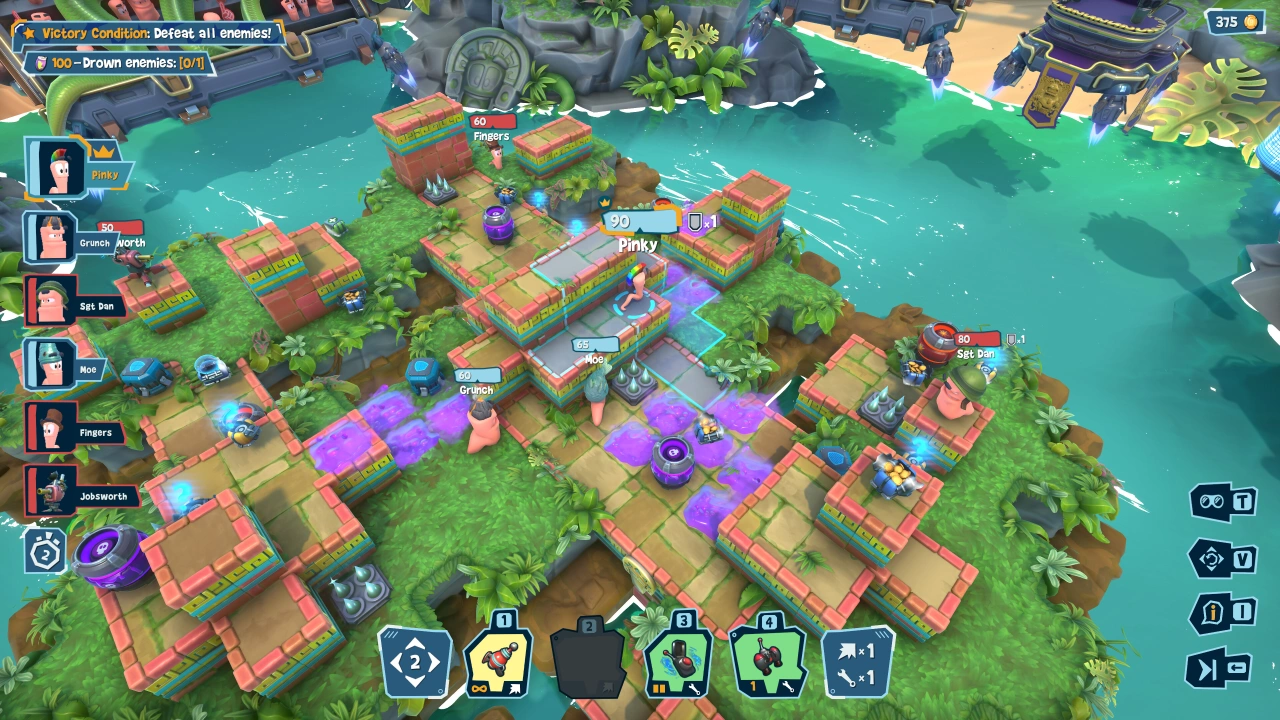 Foto do jogo Worms: Galactic Tactics
