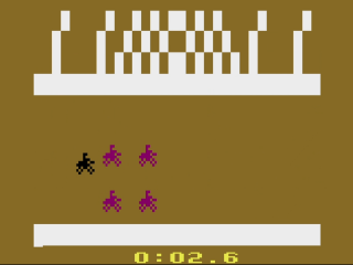 Screenshot of the game Motocross Circuit