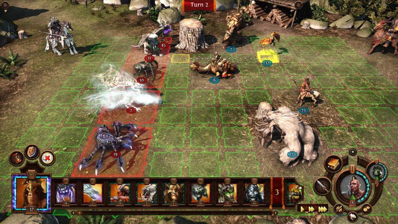 Screenshot of the game Might & Magic: Heroes VII