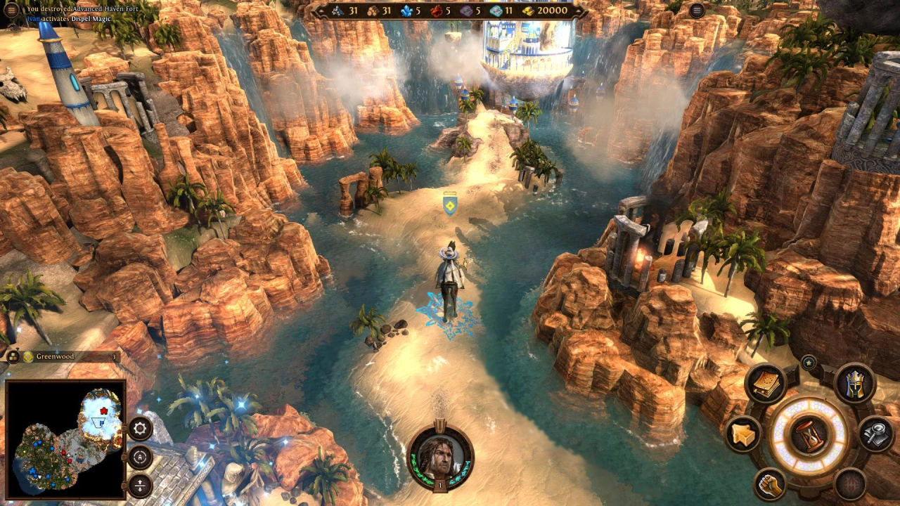 Screenshot of the game Might & Magic: Heroes VII