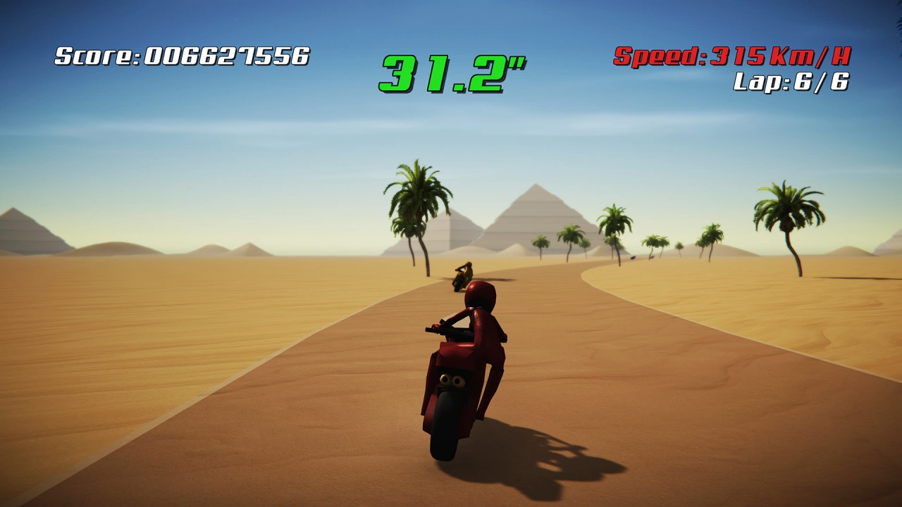Screenshot of the game Super Night Riders