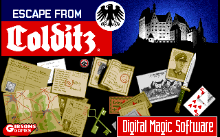 Screenshot of the game Escape from Colditz