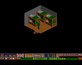 Screenshot of the game Escape from Colditz