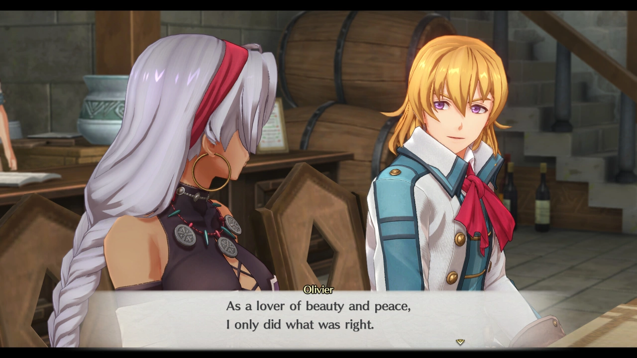 Screenshot of the game Trails in the Sky 1st Chapter