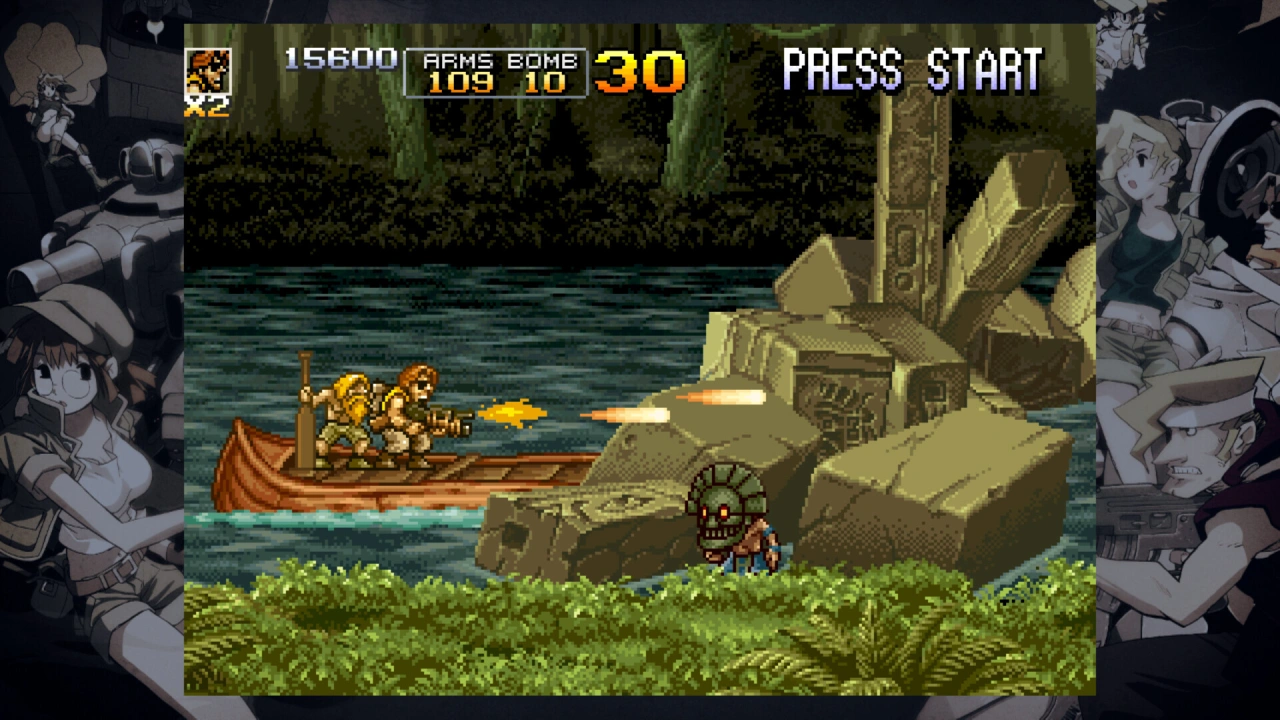 Screenshot of the game Metal Slug Ultimate Collection