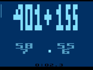Screenshot of the game Math Time