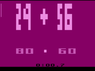 Screenshot of the game Math Time