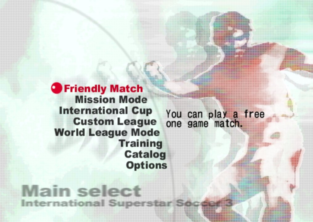 Foto do jogo International Superstar Soccer 3
