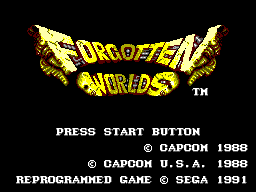 Picture of the game Forgotten Worlds