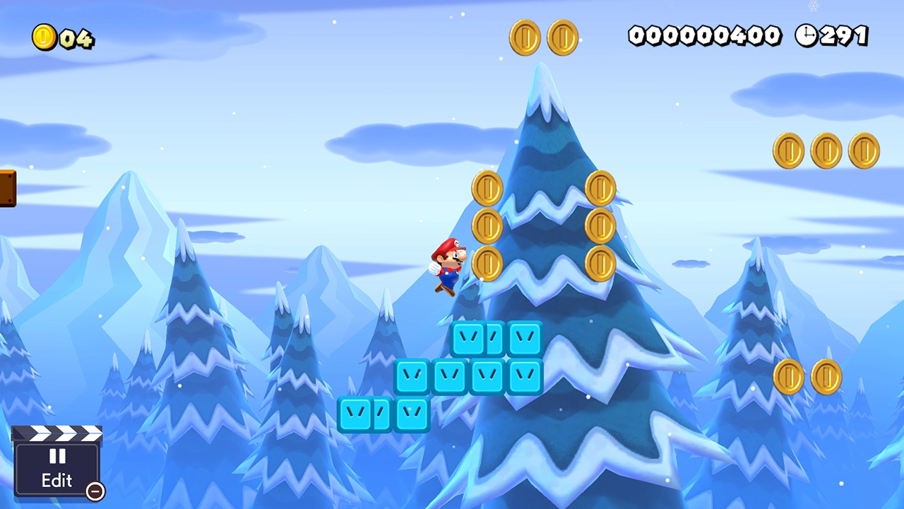 Screenshot of the game Super Mario Maker 2