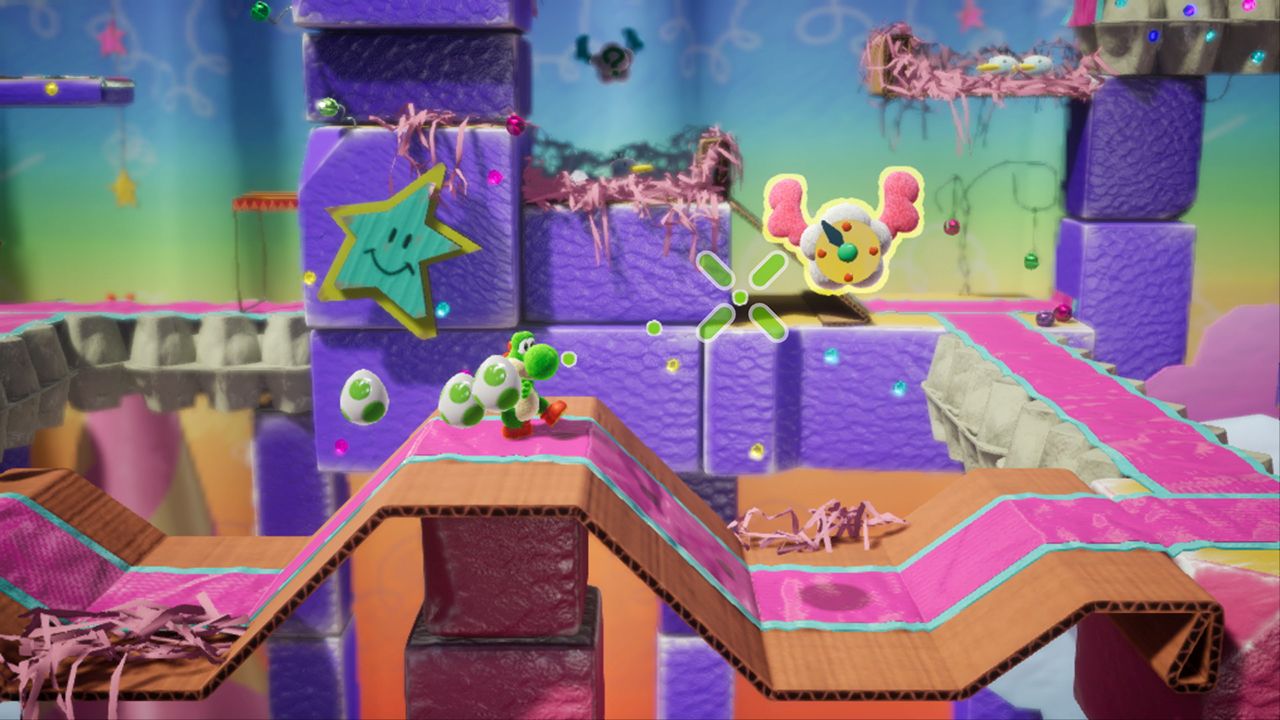 Picture of the game Yoshis Crafted World