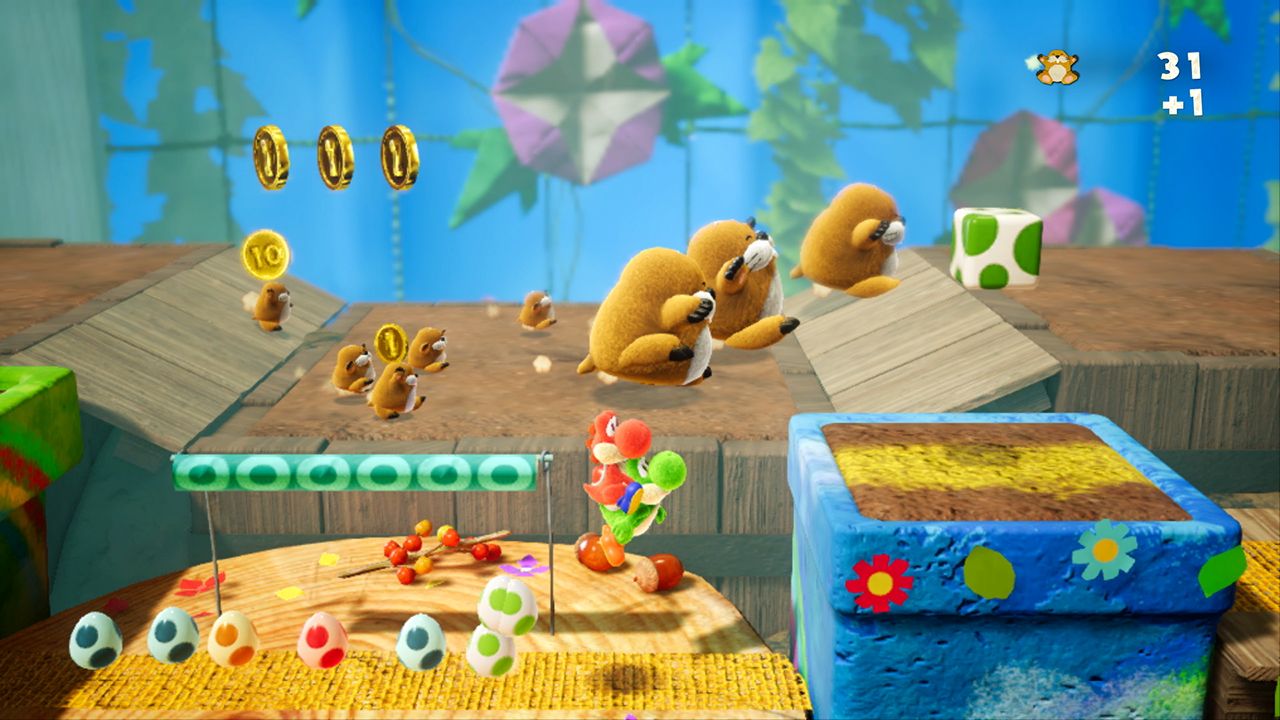 Picture of the game Yoshis Crafted World