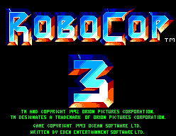 Picture of the game RoboCop 3