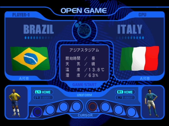 Foto do jogo Jikkyou World Soccer 2000 Final Edition