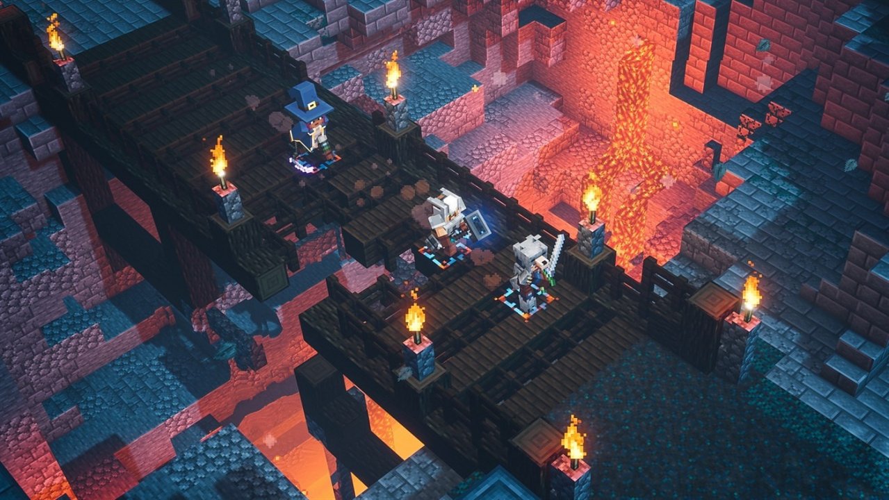 Foto do jogo Minecraft Dungeons