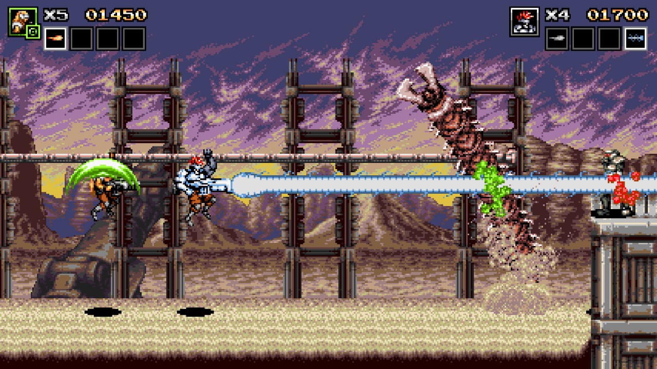 Picture of the game Blazing Chrome
