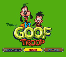 Picture of the game Goof Troop