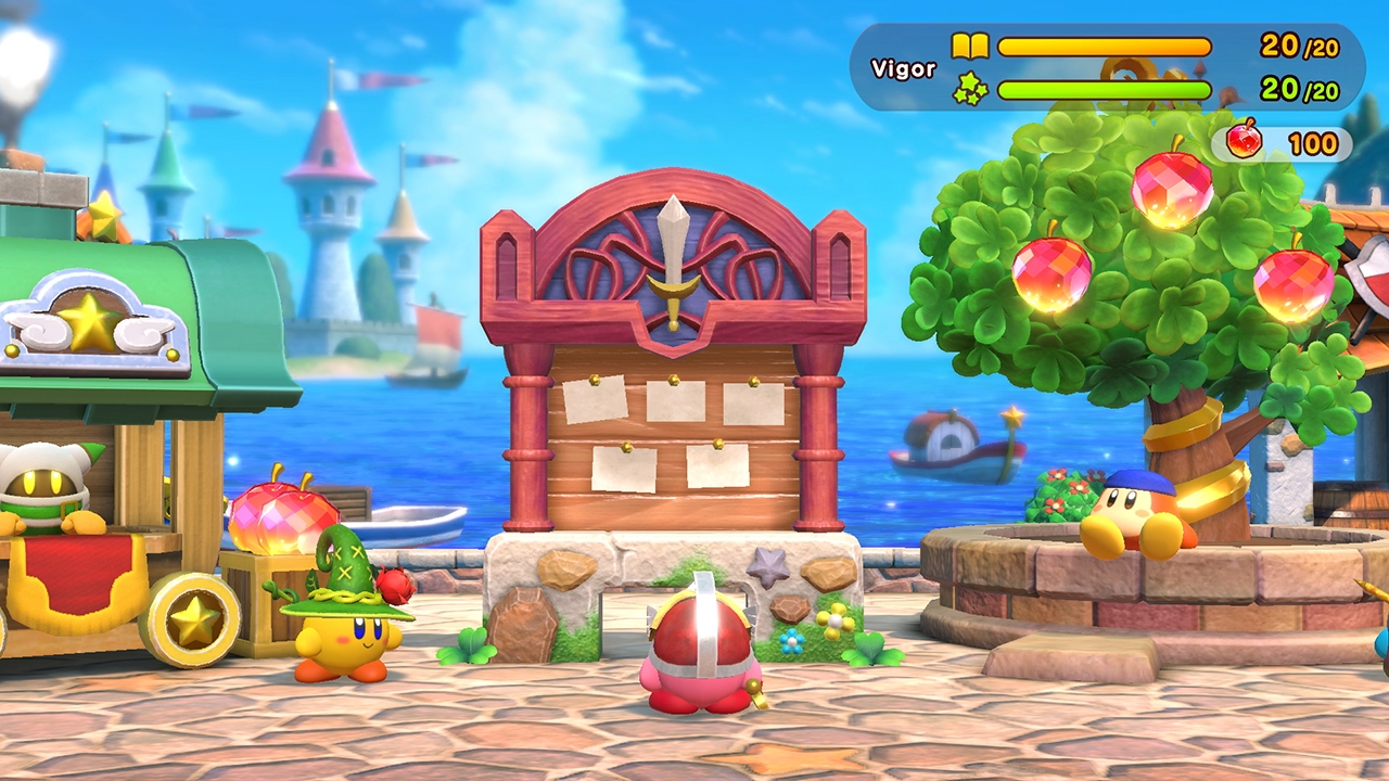 Picture of the game Super Kirby Clash