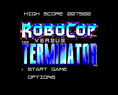 Picture of the game RoboCop Versus The Terminator