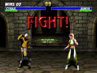 Picture of the game Mortal Kombat 3