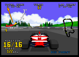 Picture of the game Time Warner Interactives VR Virtua Racing