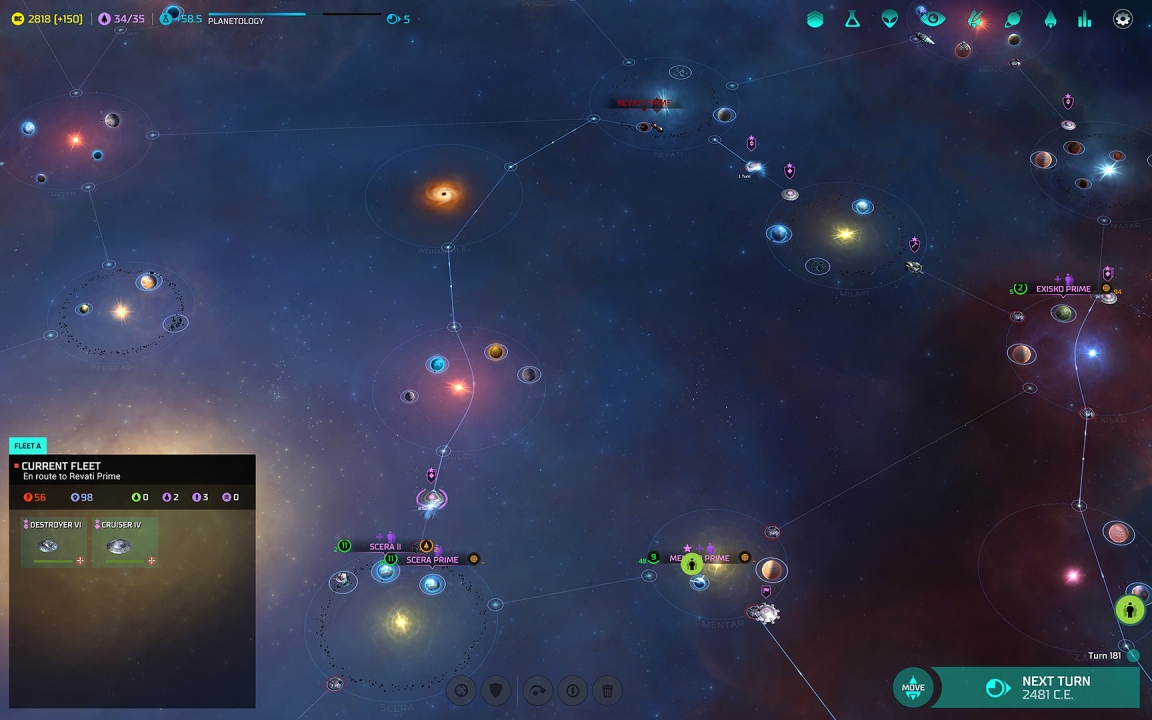 Picture of the game Master of Orion: Conquer the Stars